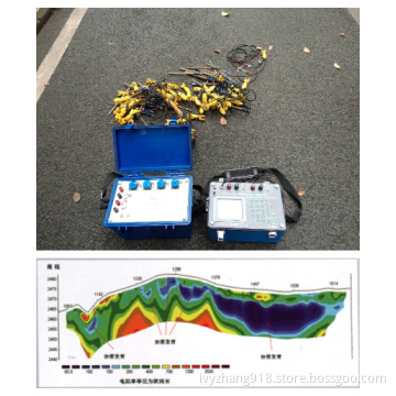 Geophysical 2d Tomography Resistivity Imaging Survey System, Multi Electrode Resistivity Exploration Equipment, 5m Space Cable Survey Equipment